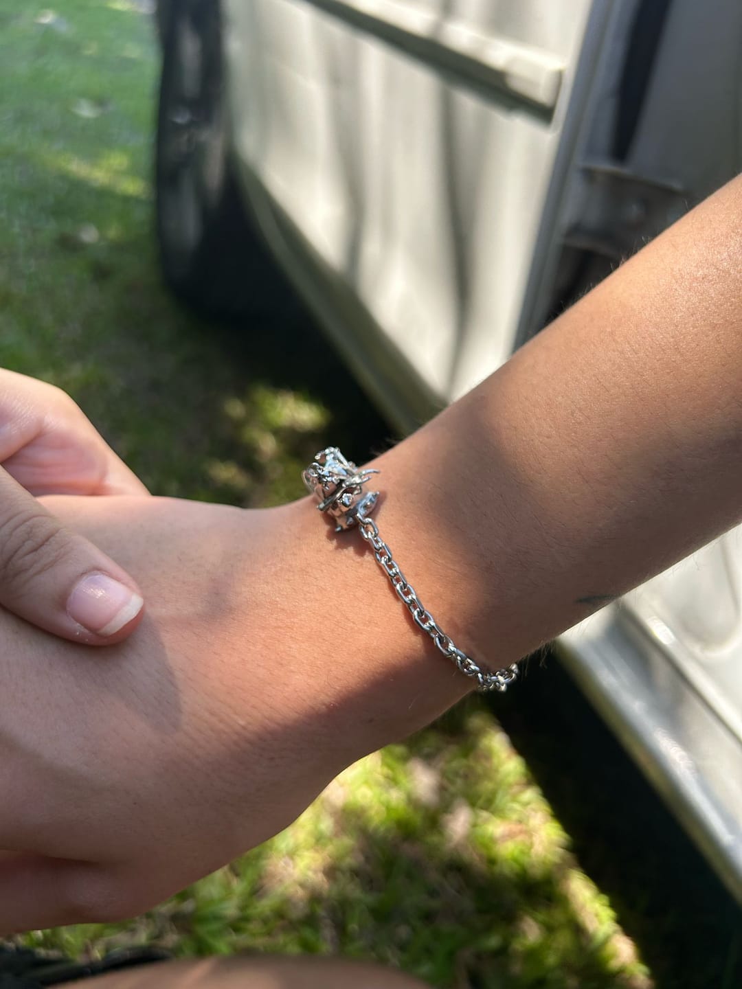 Customer photo review of HELLHOUND BRACELET