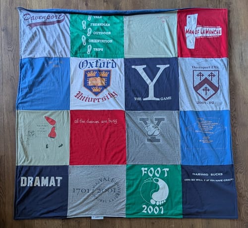 Customer photo review of T-Shirt Quilts
