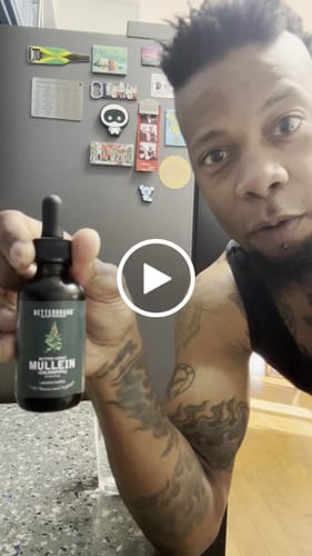 Customer video review of BetterLungs® Mullein + Chlorophyll
