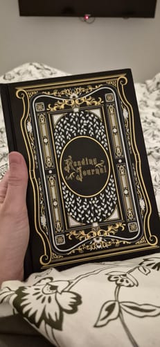 Customer photo review of Reading Journal - Black