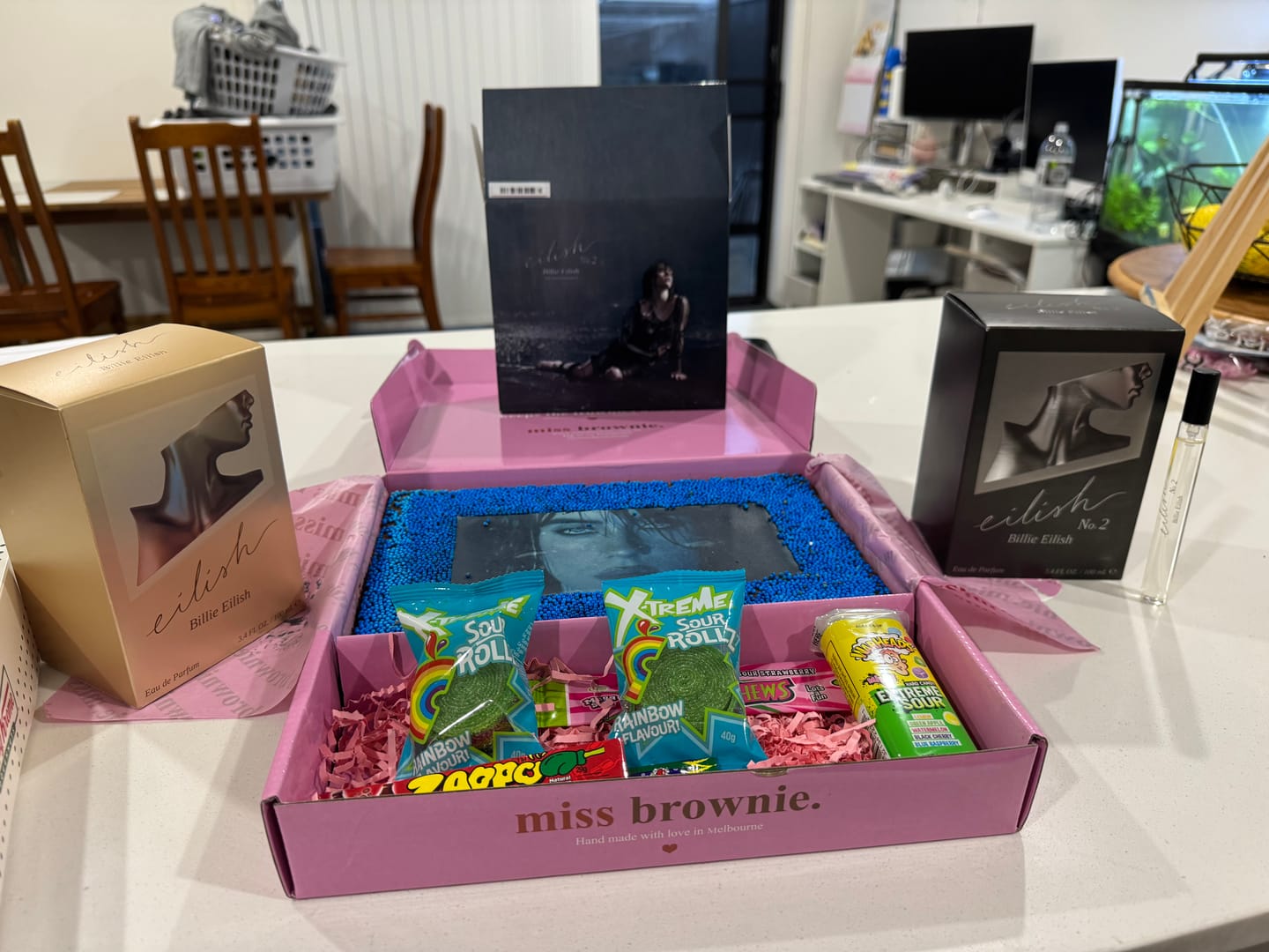 Customer photo review of Custom Image Brownie