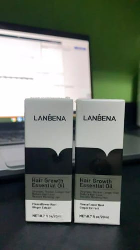 Customer photo review of Lanbena Hair Growth Serum