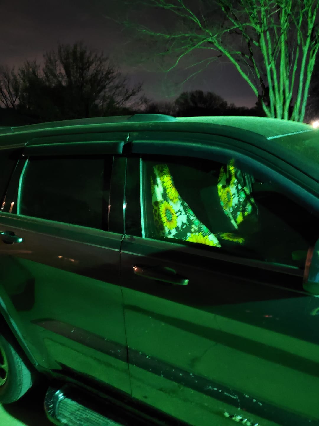 Customer photo review of 2011-21 Jeep Grand Cherokee Window Visors Wind Deflectors Rain Guards Vents