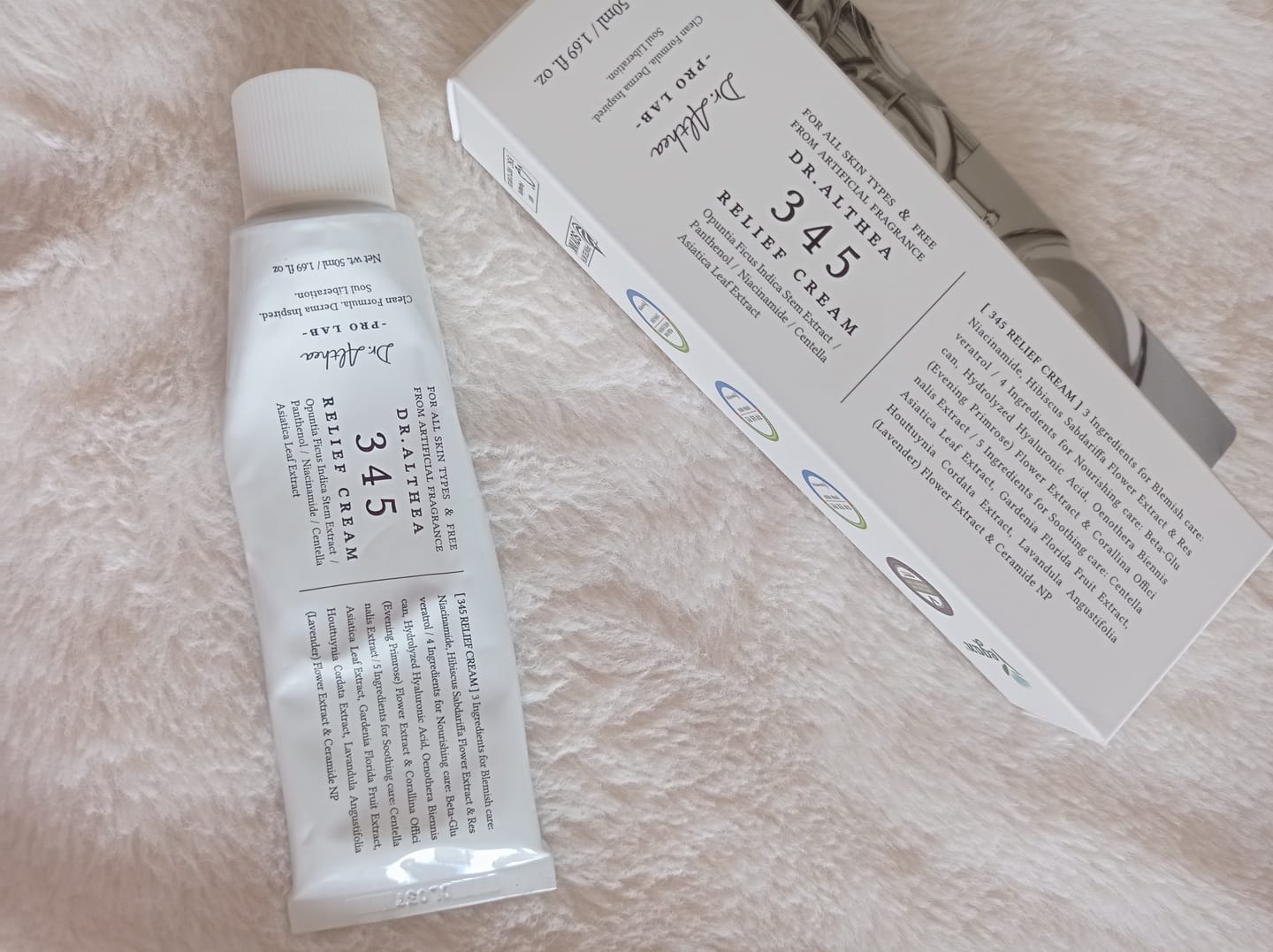 Customer photo review of Dr. Althea - Crème - 345 Relief Cream