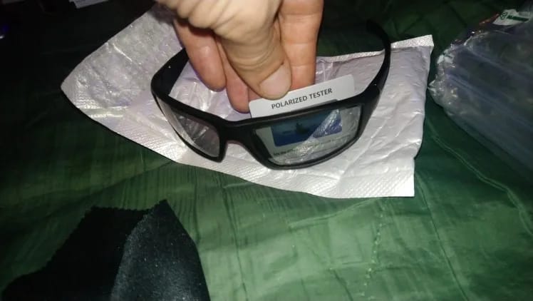 Customer photo review of Anti-Glare Photochromic Polarized Lenses