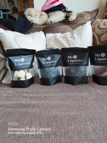 Customer photo review of Most Popular Bundle - 5 bags of our most popular liquorice sweets