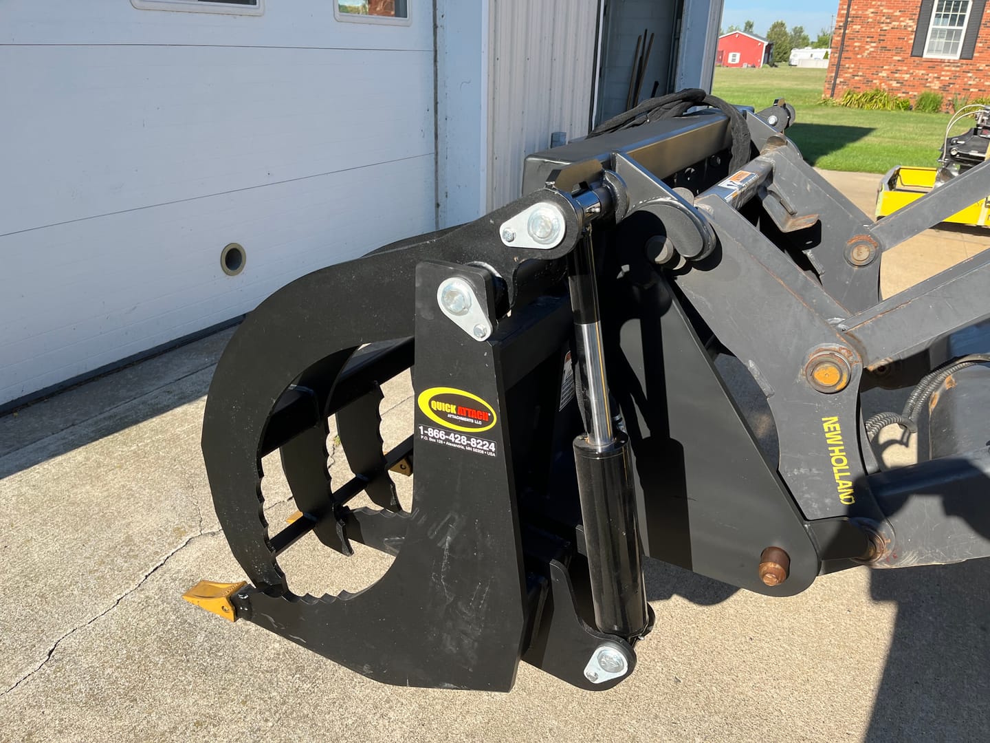 Customer photo review of Eagle Talon - Log, Brush and Rock Grapple Rake
