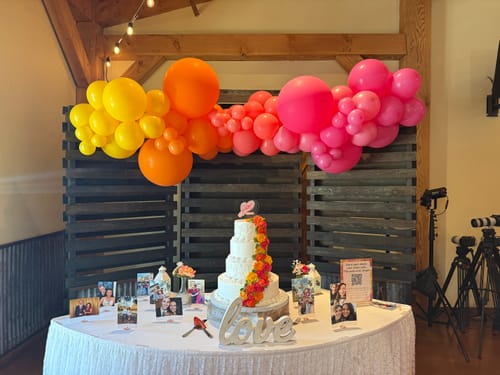 Customer photo review of Custom Balloon Garland Kit