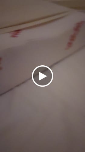 Customer video review of Wavy Memory Foam Pillow