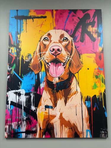 undefined review of Custom Pet Portrait - Abstract Style image 1 out of 4