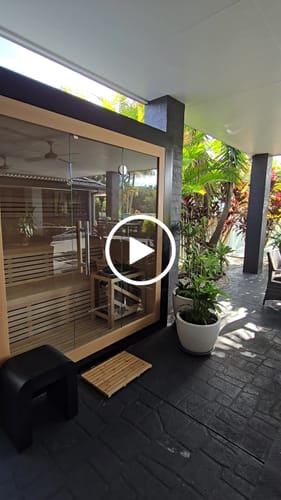 Customer video review of Nordhaus Ice Bath - Matte Black - Fluted + 4-6 Person Traditional Sauna