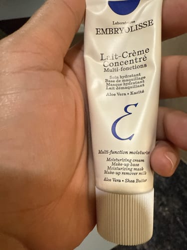 Customer photo review of Lait-Creme Concentre - Moisturizer and Primer - 30ml