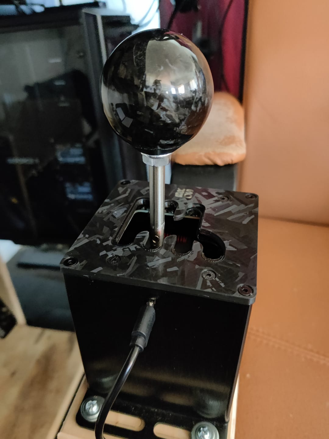 Customer photo review of OB1 H-Pattern Sim Shifter