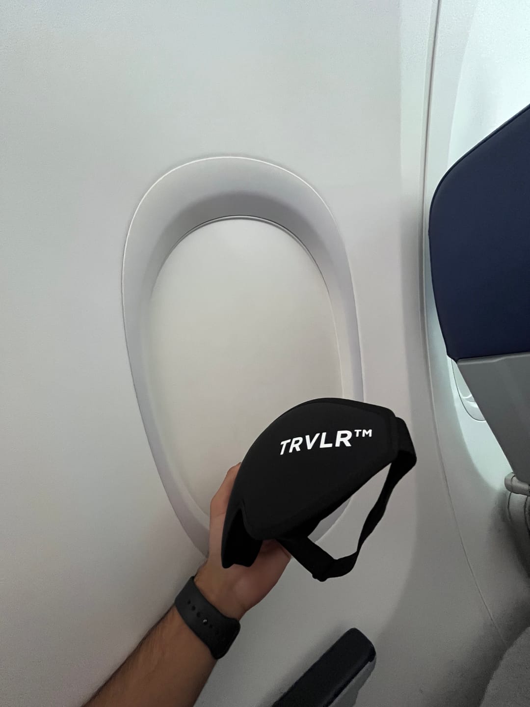 Customer photo review of Voyager Sleep Mask