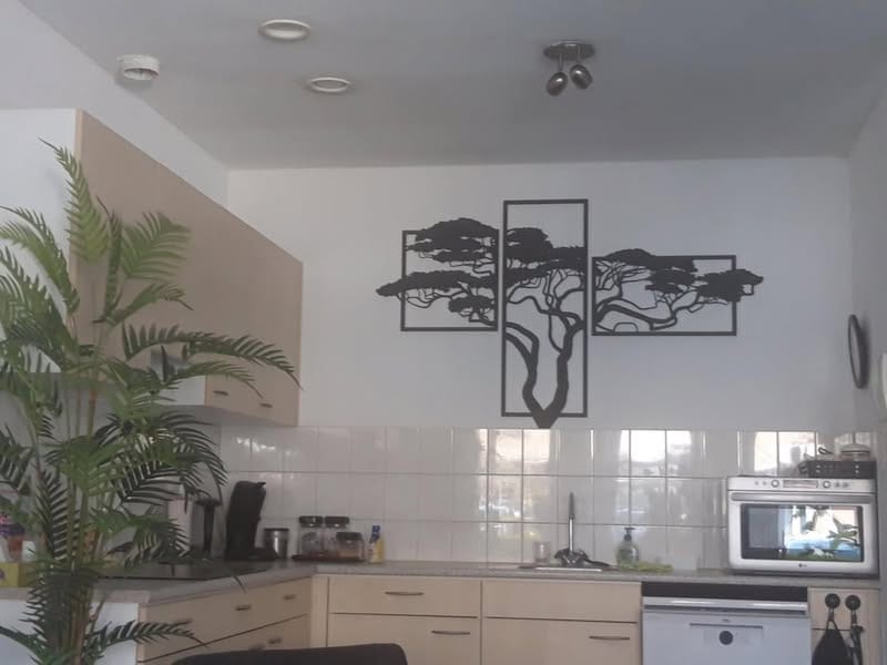 Customer photo review of Wanddecoratie | Acaciaboom 3-luik