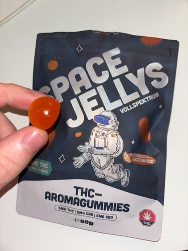 Customer photo review of THC Spacejellies Vollspektrum | 100mg THC | 20 Stk.