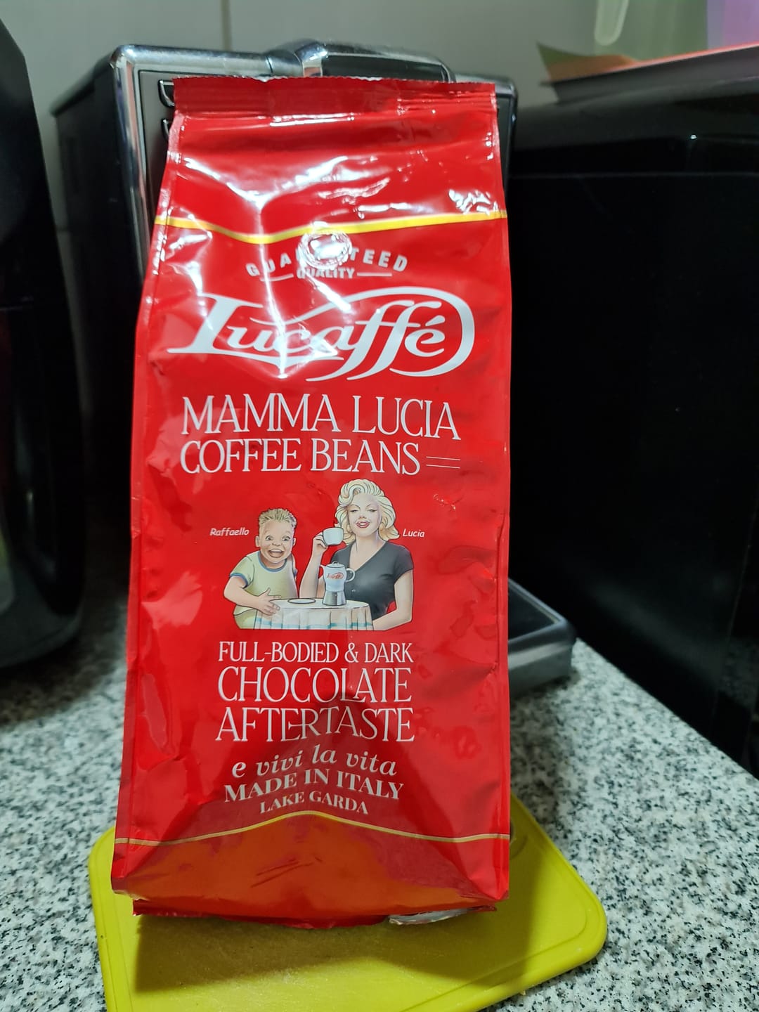 Customer photo review of Lucaffe Mamma Lucia 1 kg Grano Entero