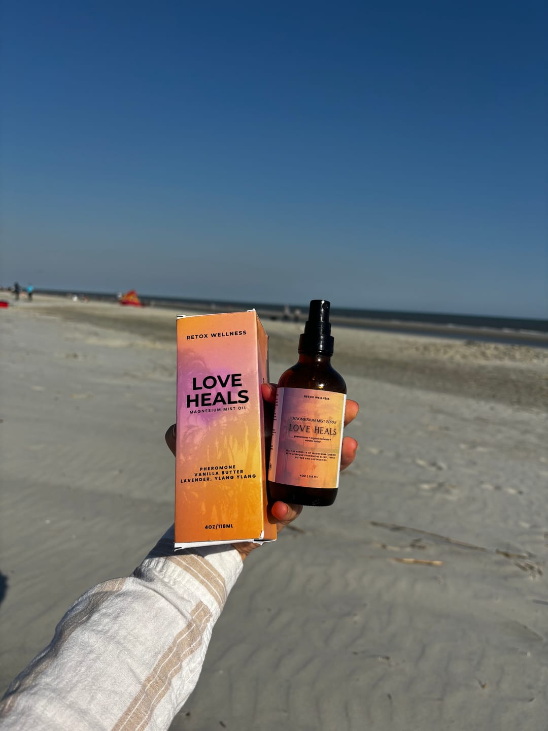 Customer photo review of Love Heals Pheromone Magnesium Mist