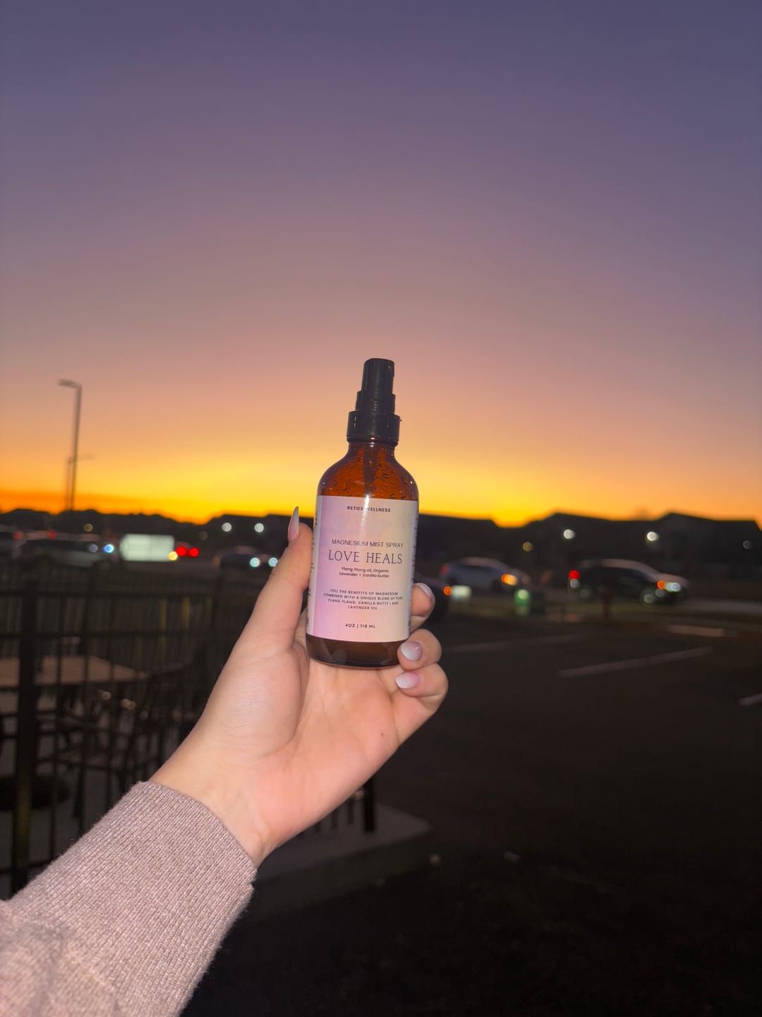 Customer photo review of Love Heals Pheromone Magnesium Mist