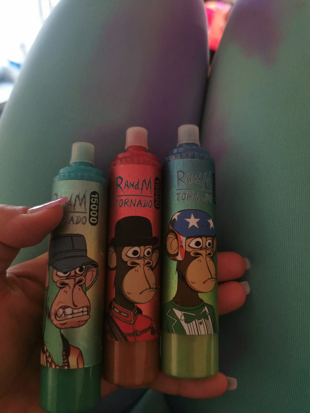 Customer photo review of RandM Tornado 15000 Disposable Vape (Box of 10)