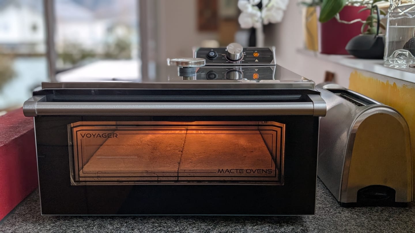 Customer photo review of Macte Ovens Voyager SMART | Forno elettrico per pizza e pane