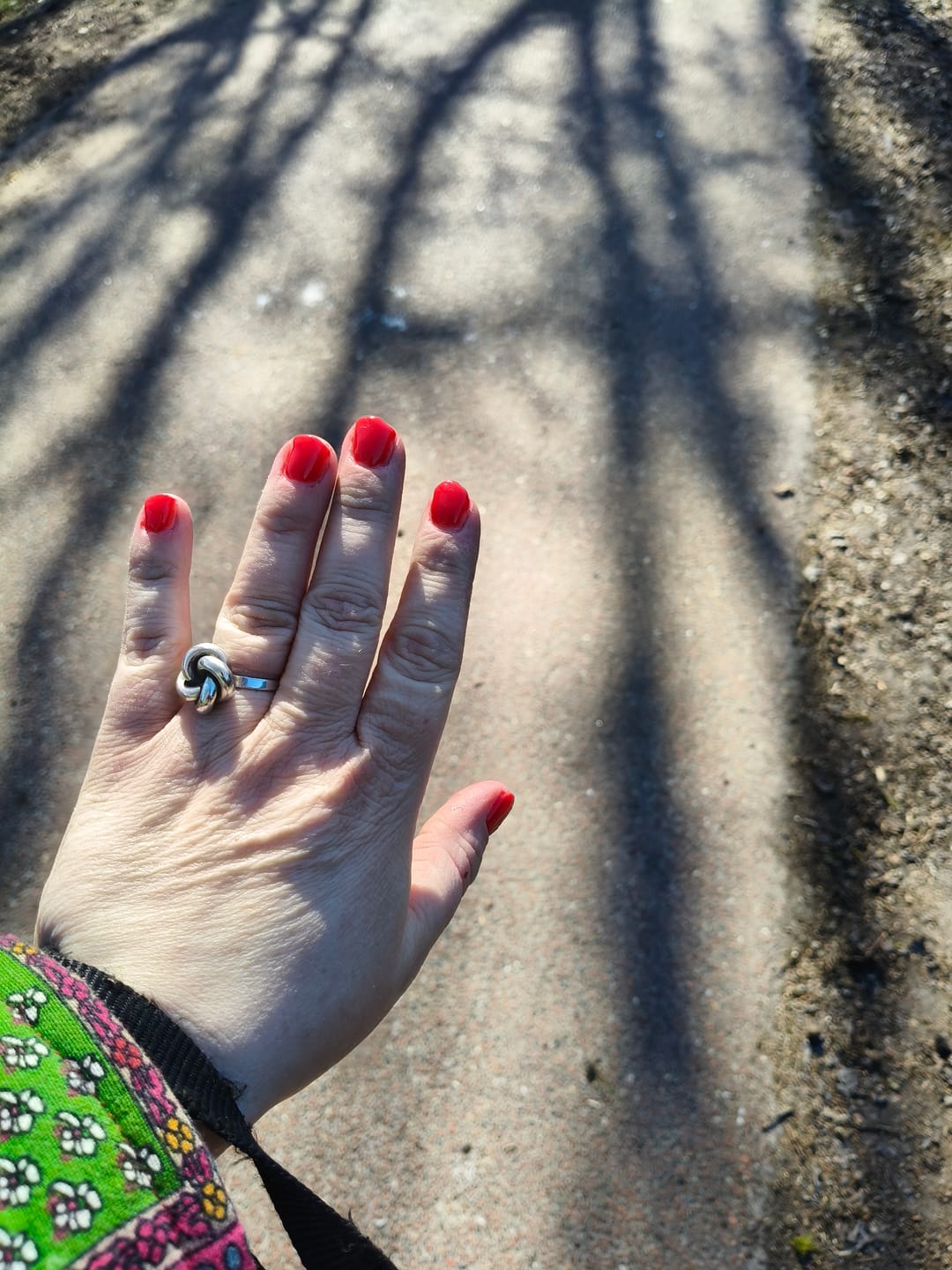Customer photo review of Christmas Red Dipping Powder
