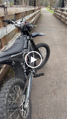 Customer video review of Custom Seat Cover: Sur-Ron Ultra Bee