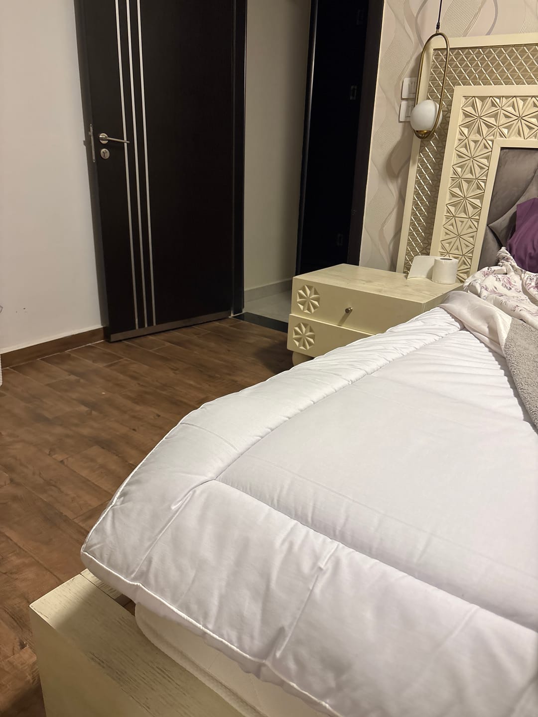Customer photo review of Fiber Topper Mattress