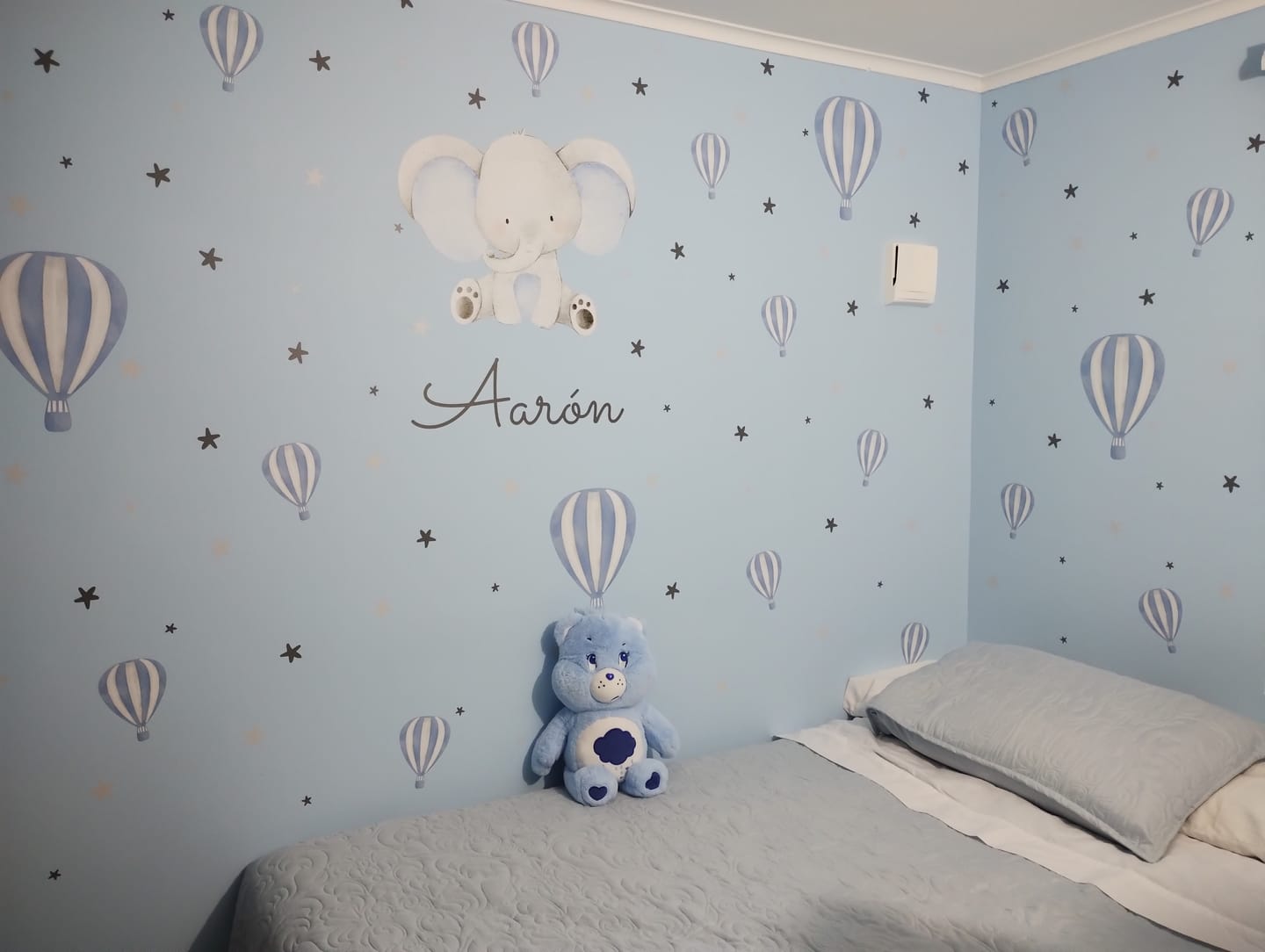 Customer photo review of Elefante, globos y estrellas