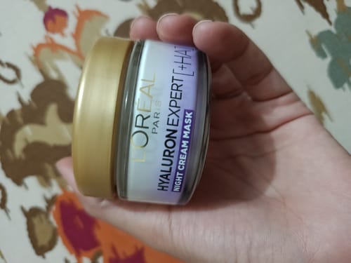 Customer photo review of Loreal Hyaluron Expert Replumping Night Cream 50ml