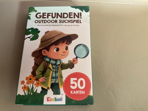 Customer photo review of Gefunden! Outdoor Suchspiel