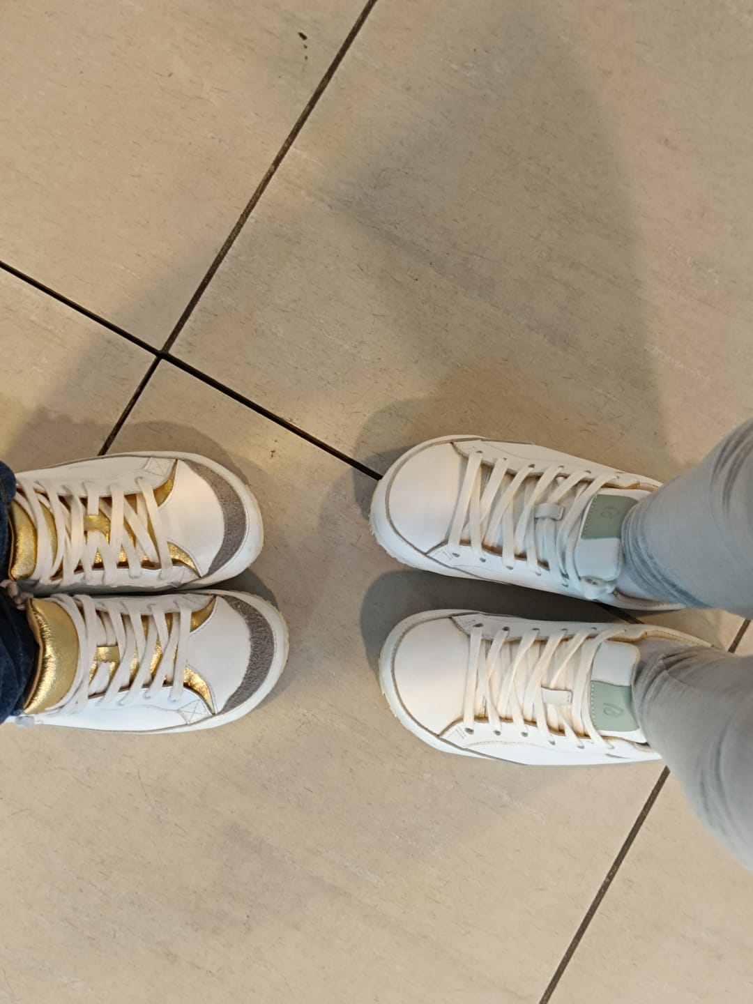 Customer photo review of Zapatilla A1. Blanca Romero