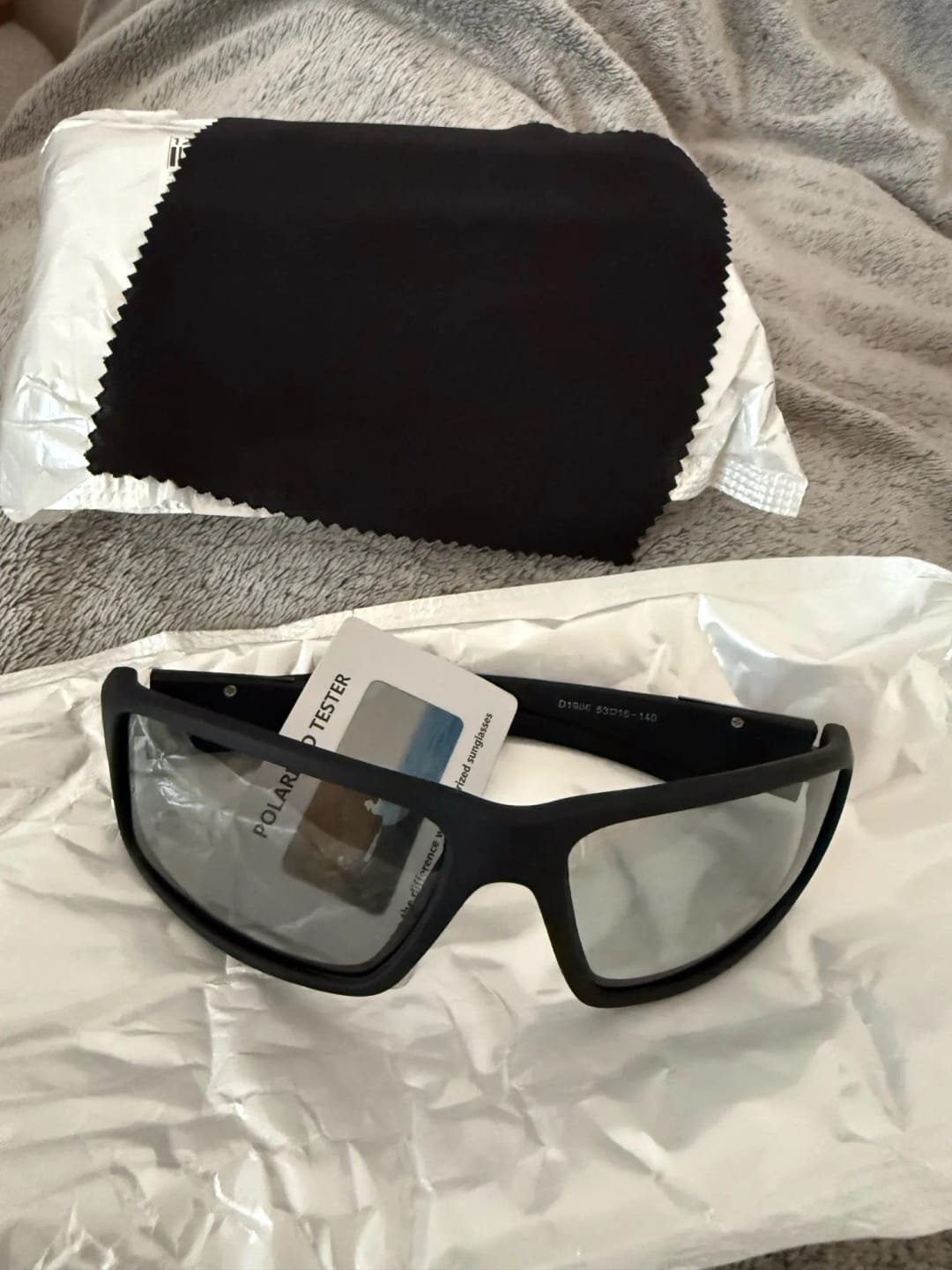 Customer photo review of Anti-Glare Photochromic Polarized Lenses