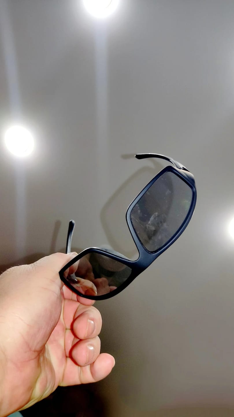 Customer photo review of Anti-Glare Photochromic Polarized Lenses