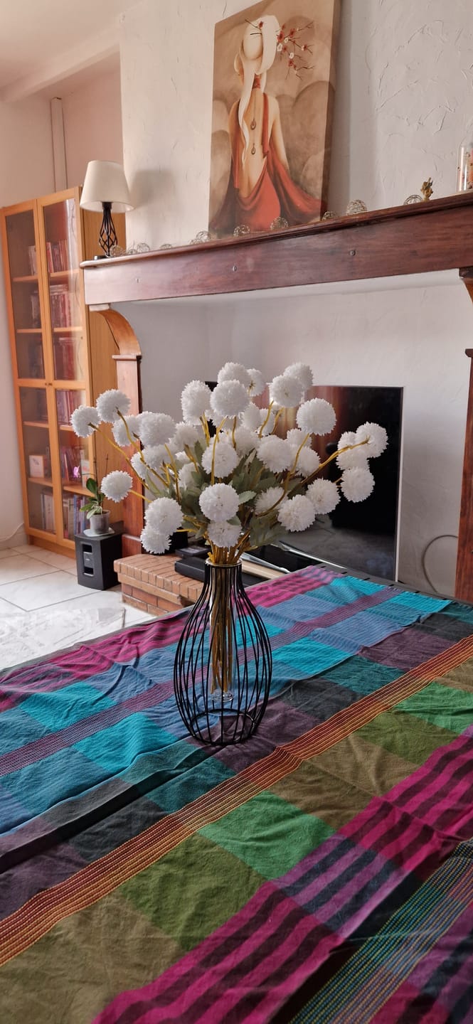 Customer photo review of Fleur de Kiku - Blanc (10 tiges)