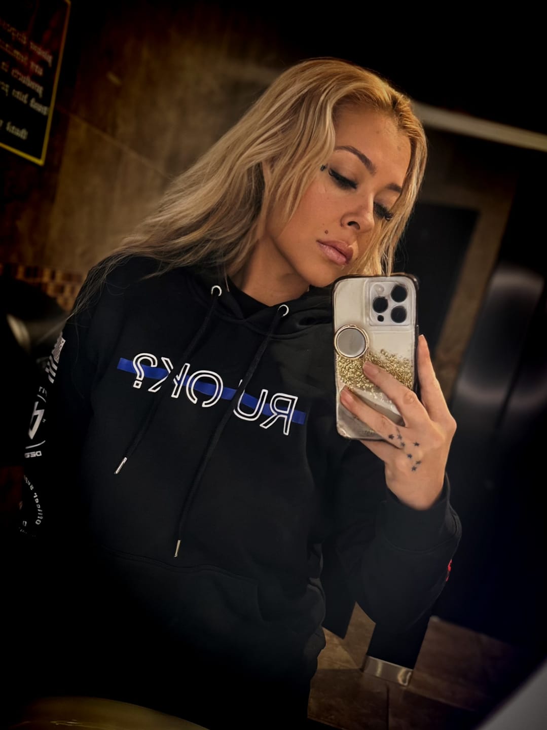 Customer photo review of Stigma-Breaking Hoodie