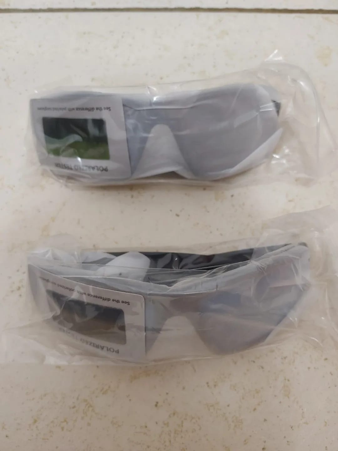 Customer photo review of Anti-Glare Photochromic Polarized Lenses