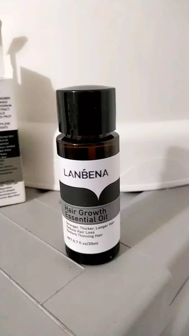 Customer photo review of Lanbena Hair Growth Serum