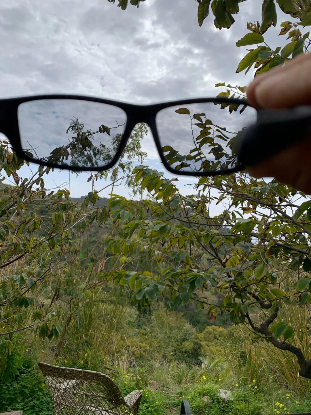 Customer photo review of Anti-Glare Photochromic Polarized Lenses