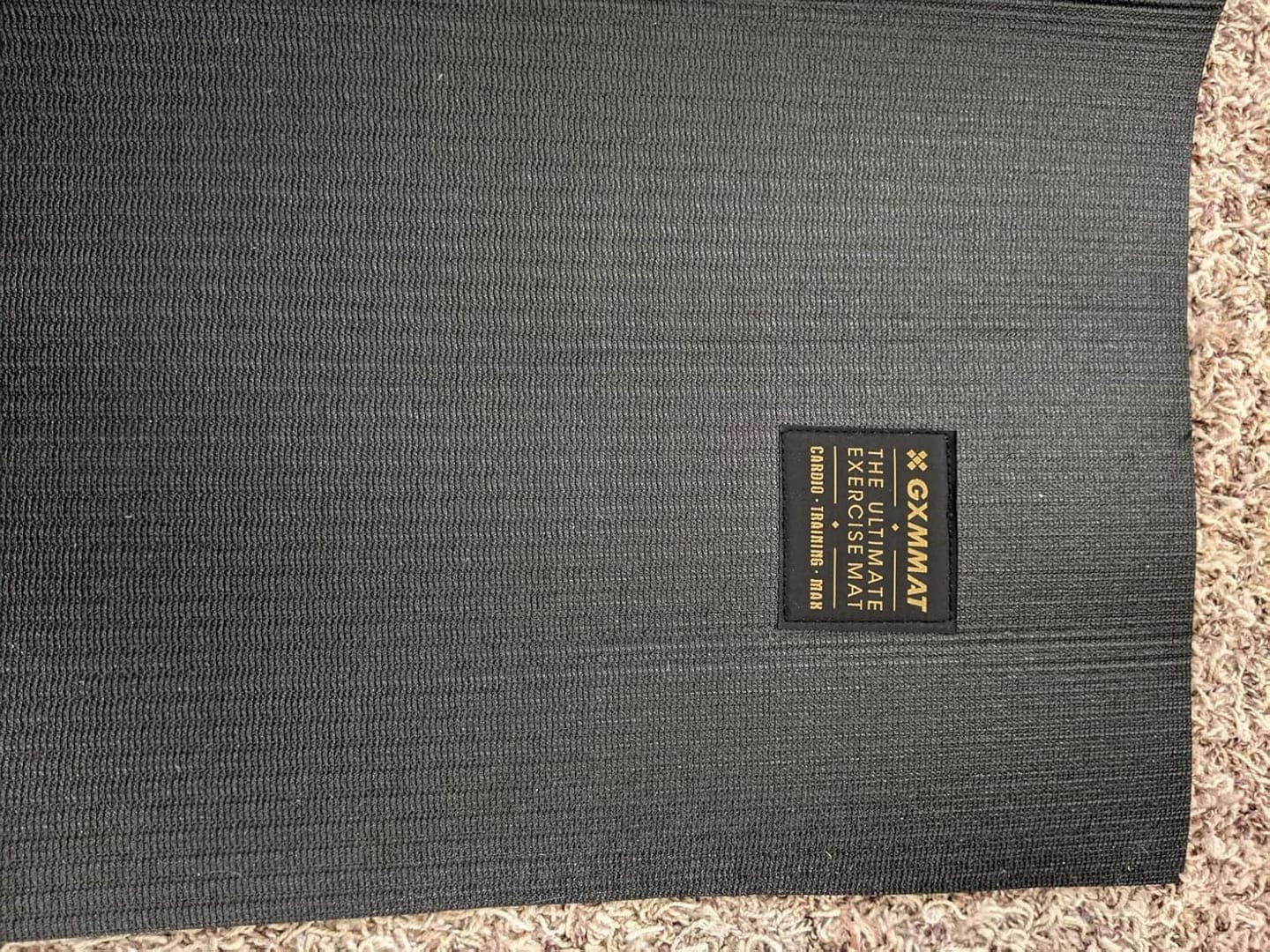 Customer photo review of GXMMAT Extra Wide Exercise Mat 7'