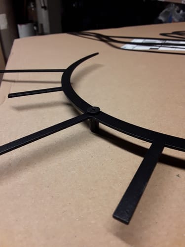 Customer photo review of Décoration Murale en Métal - Soleil (v03)