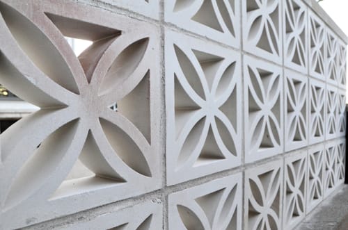 Shamrock White Cement 11 4 Breeze Block