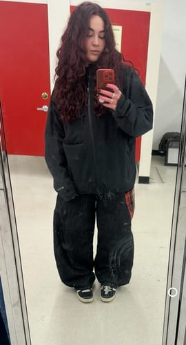 Customer photo review of Curved Leg Pants