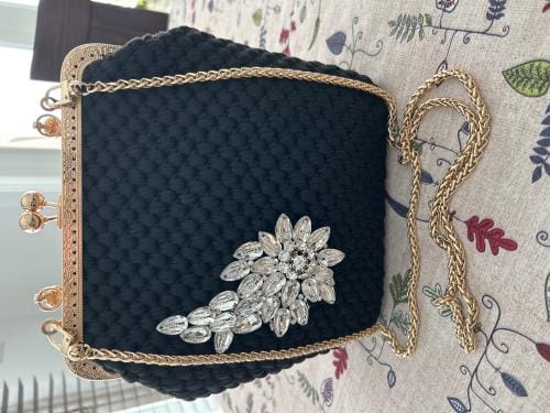 Customer photo review of CrochetPark™ Lotus Handbag DIY KIT