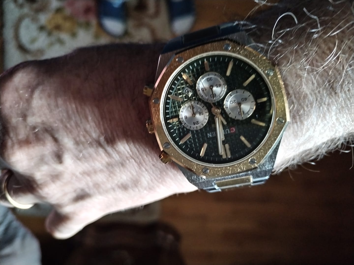 Customer photo review of Curren Atene® orologio uomo acciaio
