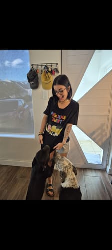 Customer photo review of PAWJAMA SHIRT (Unisex)