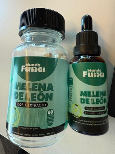 Customer photo review of Melena de León en Gotas - Ultra Concentrado