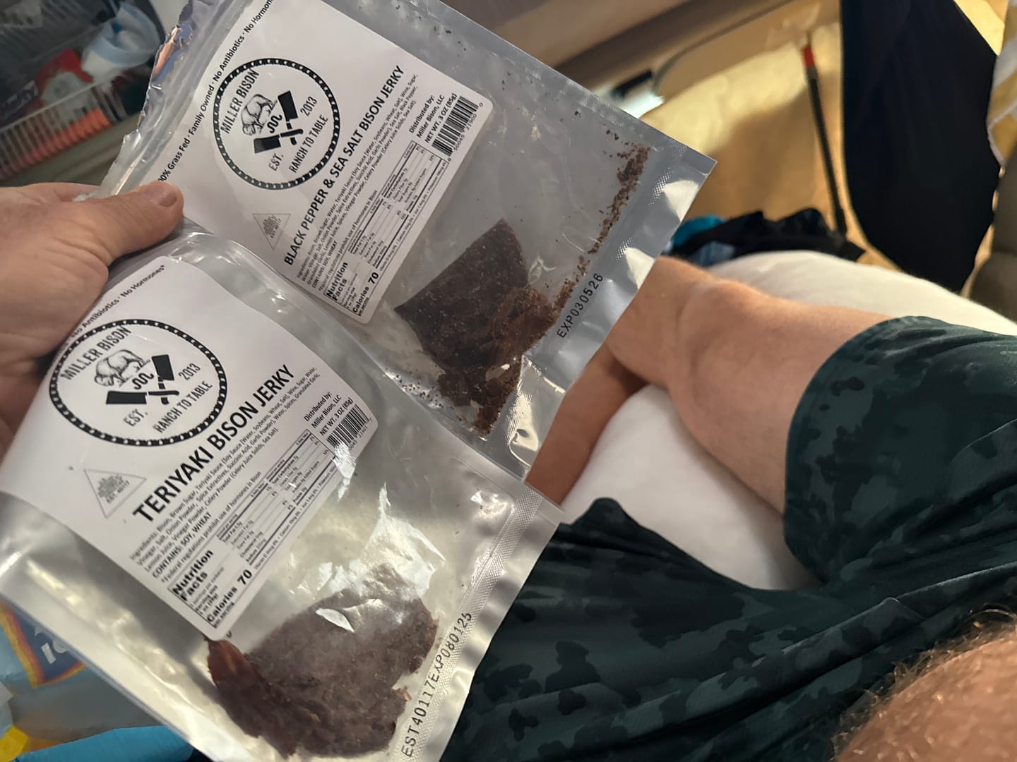 Customer photo review of Ultimate Carnivore Snack Pack