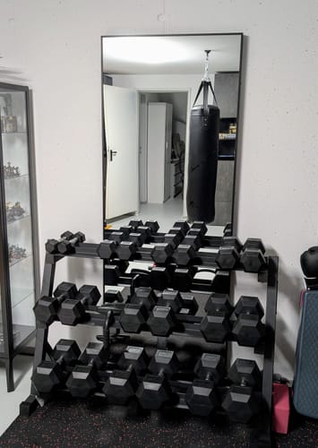 Customer photo review of Hexagon Hantel Set | 2,5 kg - 25 kg