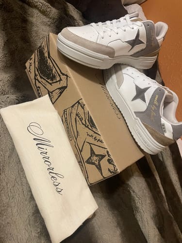 Customer photo review of 2 Corinthians 5:7 Premium Sneakers